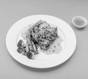 Fish Steak In Lemon Butter Sauce
