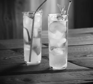 Green apple mojito