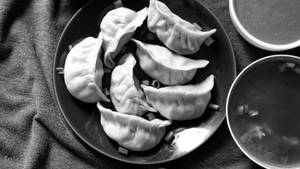 Mutton Momos Fried