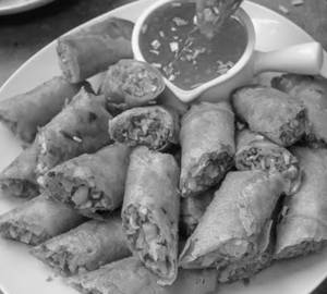 Shanghai spring rolls Veg.