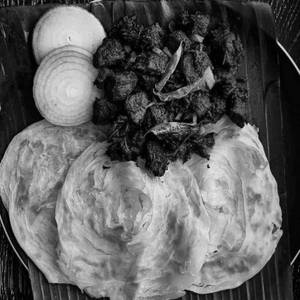 Porotta With Poth Fry