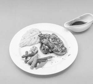 Chicken Steak In Wine Sauce