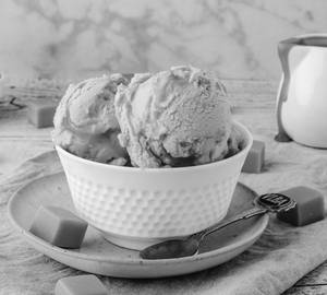 Butterscotch Ice Cream Double Scoop