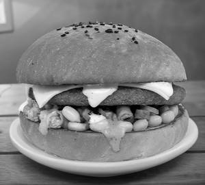 Corn Cheese Burger