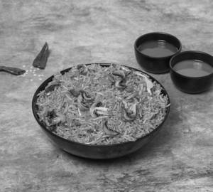 Mushroom schezwan rice