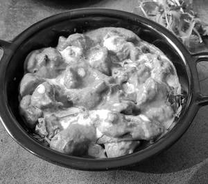 Mushroom Masala Butter Fry