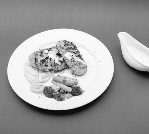 Grilled Fish In Hollandaise Sauce