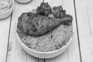 Tandoori leg biryani 1pcs