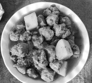 Aloo Soyabean Gravy