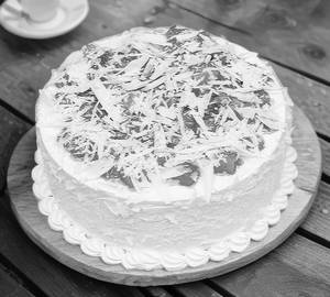 Eggless Forest Fruit Cake