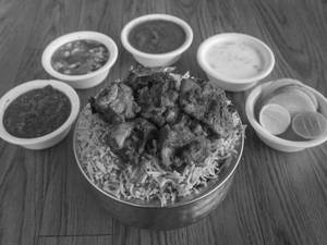 Chicken Fry Biryani Famly Pack