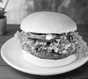 Veg crispy burger