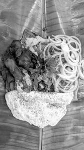Neypathiri Pollichathu  chicken