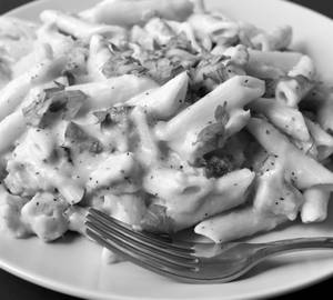 Penne Non Veg White Sauce Pasta