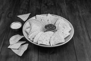 Corn Chips And Salsa