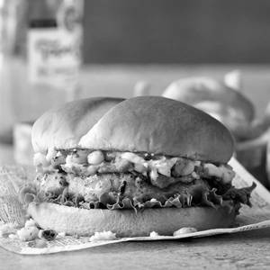Chicken mayo burger