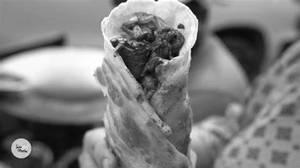Dubble egg dubble chilli chicken roll
