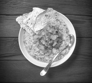 Khichdi with Aloo Sabji and Papad