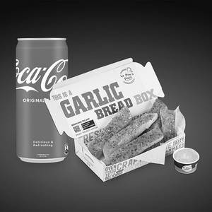 Combo Of Garlic Bread Sticks, Dips & Coke