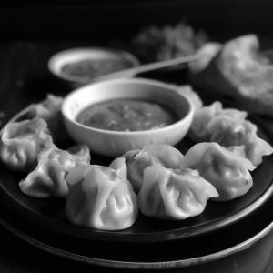 Chicken momos [5 pieces]