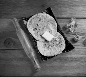 Desi ghee tawa roti
