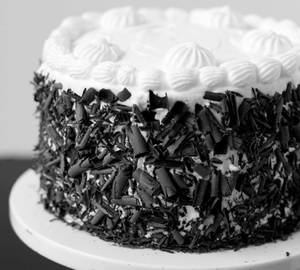 Eggless German Black Forest Cake                            