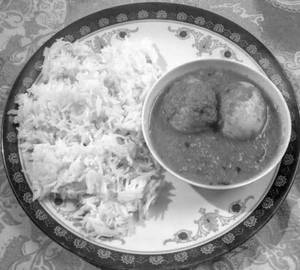 Plain Rice Egg Curry ( 2 Pcs)