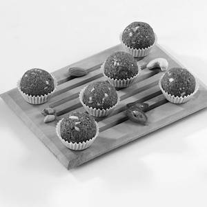Kambu Badam Laddu ( Nattusarkarai )