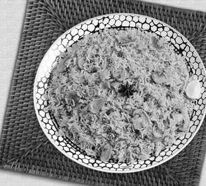 Veg mushroom biryani