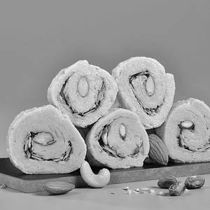 Badam Kaju Roll