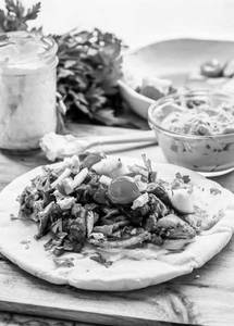 Chicken Open Shawarma