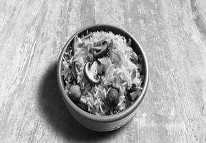 Mushroom Tikka Biryani