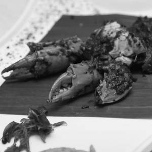 Masala fried crab