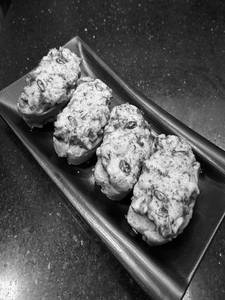 Chicken Tikka Garlic Bread