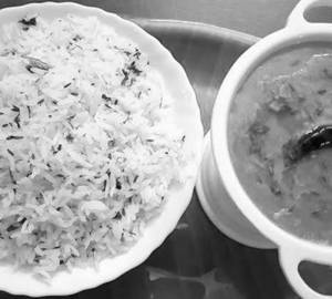 Half Dal Fry Wish Choice Of  Rice