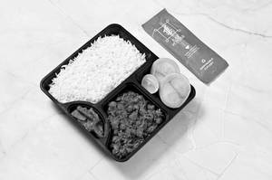 Chhole Masala + Steam Rice