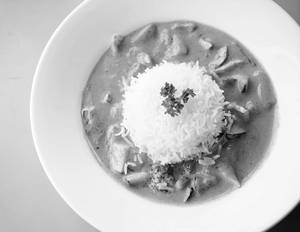 Non Veg Red Thai Curry Rice
