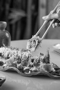 Mizu Dragon Roll With Prawns & Avocado