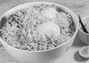 Egg Biryani [2 Eggs] And Potato