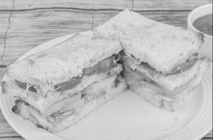 Plain Vegetable Sandwich