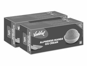Alphonso Mango Party Pack Ice Cream [700 ML+ 700 ML]