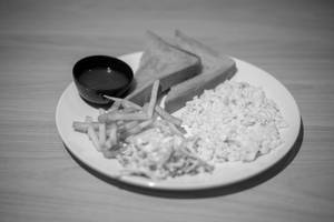 Scrambled Masala Egg
