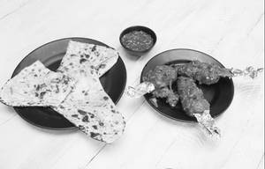 Lollipop Chaap [3 Pieces] with 1 Butter Naan