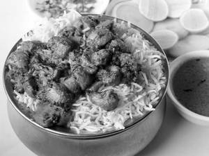 Mushroom Biryani