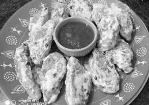 Chicken malai momos