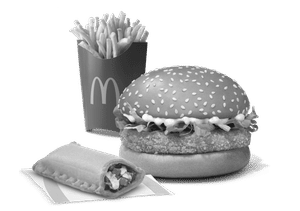 McVeggie Burger + Veg Pizza McPuff + Fries (L)
