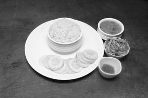 Chawal Dal Aalu Ki Bhujiya Combo
