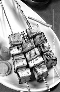 Paneer Achari Tikka