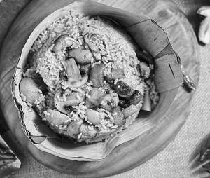 Donne Mushroom Biryani