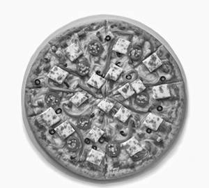 Peri peri paneer pizza